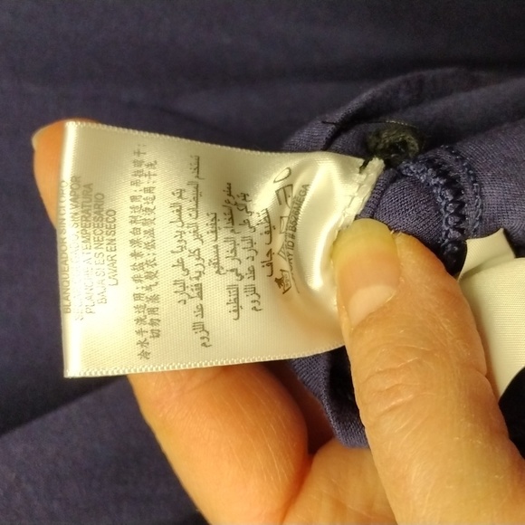 BCBG MaxAzria fishtailed maxi skirt. Blue. EUC. Size M. - Picture 8 of 8